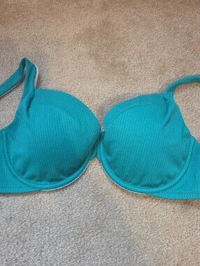 Shade & Shore Teal Bikini Top